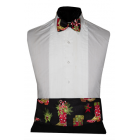 Cowboy Christmas Cummerbund and Tie Set